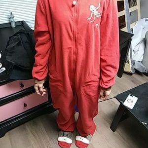 Sock monkey onesie